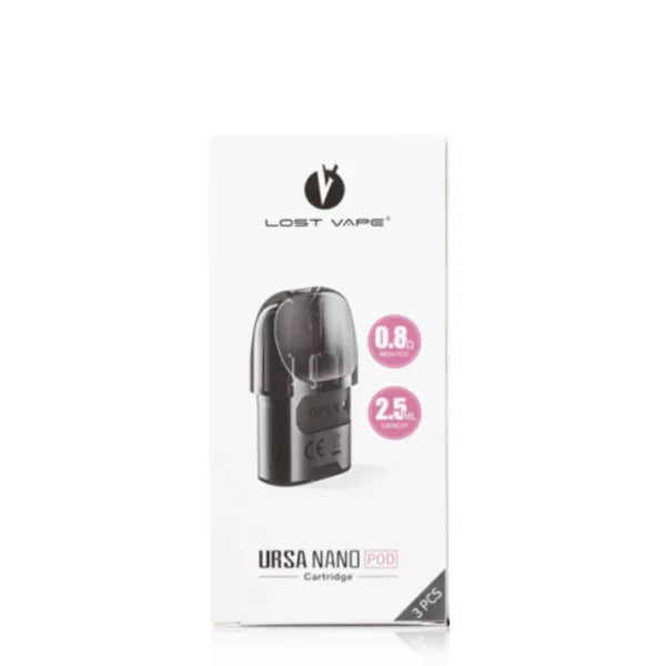 LOST VAPE URSA CARTRIDGE 0.8 OHM MESH POD