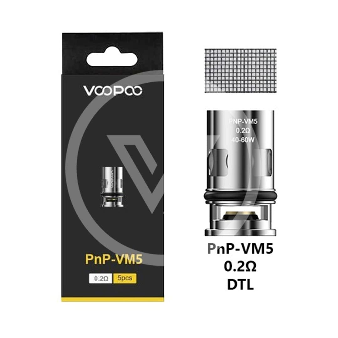 Buy VooPoo PnP VM5 0.2 Ohm Head Pack Of 5 At India - View #10