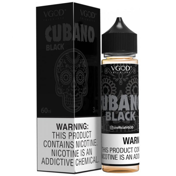 VGOD CUBANO BLACK 0/3/6/12 MG