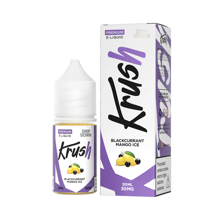 DRIP DOWN KRUSH SERIES - BLACKCURRANT MANGO ICE 30ML