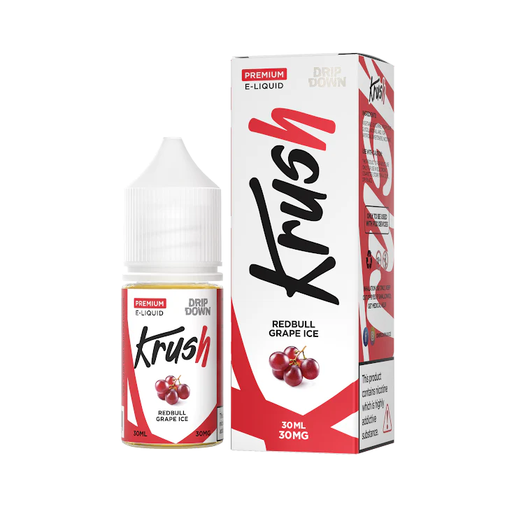 DRIP DOWN KRUSH SERIES - RED BULL GRAPE ICE 30ML