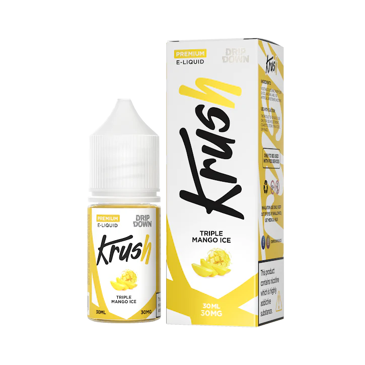 DRIP DOWN KRUSH SERIES - TRIPLE MANGO ICE 30ML