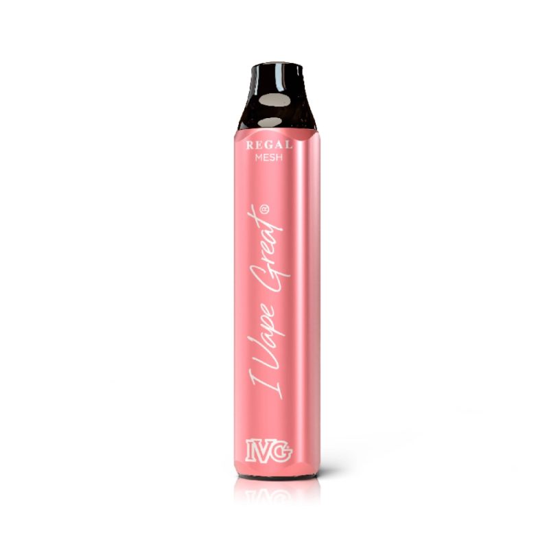 IVG Regal Disposable Vape – Creamy Strawberry Vanilla Ice 20 & 50mg (6000 Puffs)
