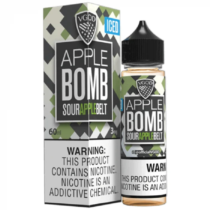 VGOD APPLE BOMB ICED (0,3,6,12,18 MG)