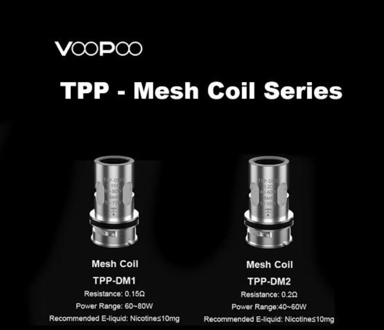 VOOPOO TPP DM2 0.2 OHM COIL