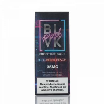 BLVK PINK SERIES ICED BERRY PEACH (20,35,50 MG)