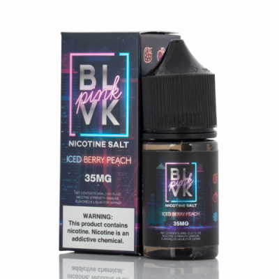 BLVK PINK SERIES ICED BERRY PEACH (20,35,50 MG)