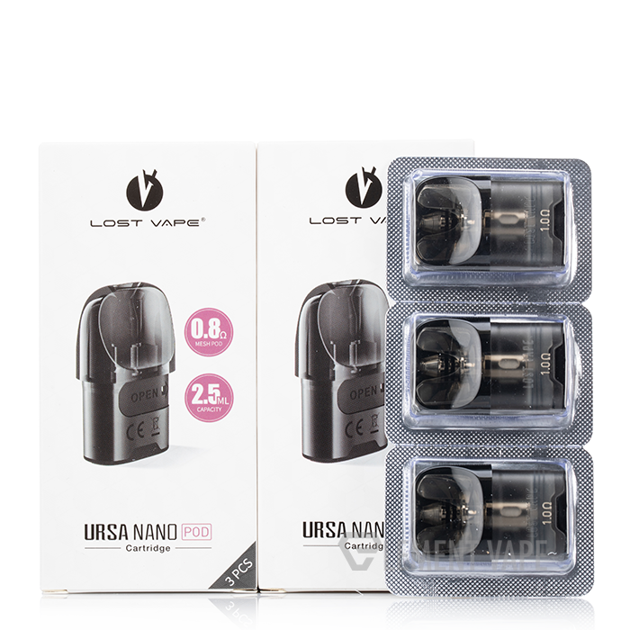 LOST VAPE URSA CARTRIDGE 0.8 OHM MESH POD