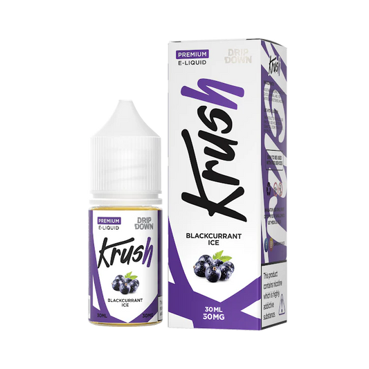 DRIP DOWN LRUSH SERIES - BLACKCURRANT ICE 30ML