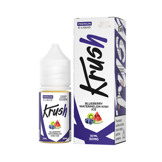 DRIP DOWN KRUSH SERIES - BLUEBERRY WATERMELON KIWI ICE 30ML