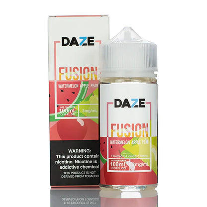 DAZE FUSION WATERMELON APPLE PEAR 100 ML 3 MG