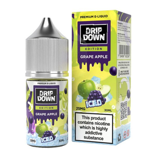 DRIP DOWN GRAPE APPLE ICED 0/3/25/50 MG