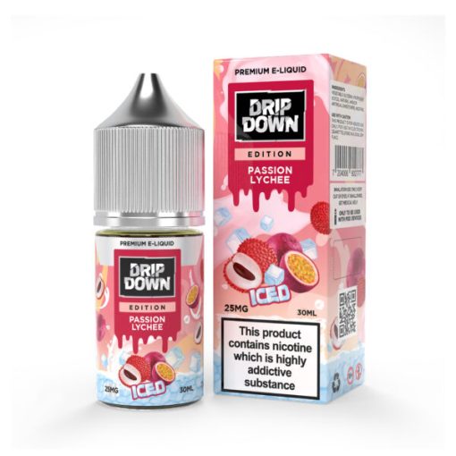 DRIP DOWN PASSION LYCHEE ICED 0/3/25/50 MG