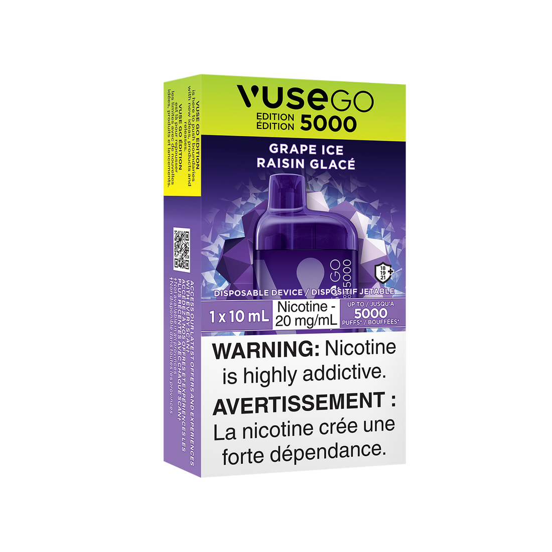 VUSE GRAPE ICE 5000 PUFFS