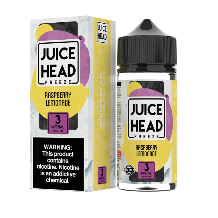 JUICE HEAD EXTRA FREEZE RASPBERRY LEMONADE 100 ML 6 MG