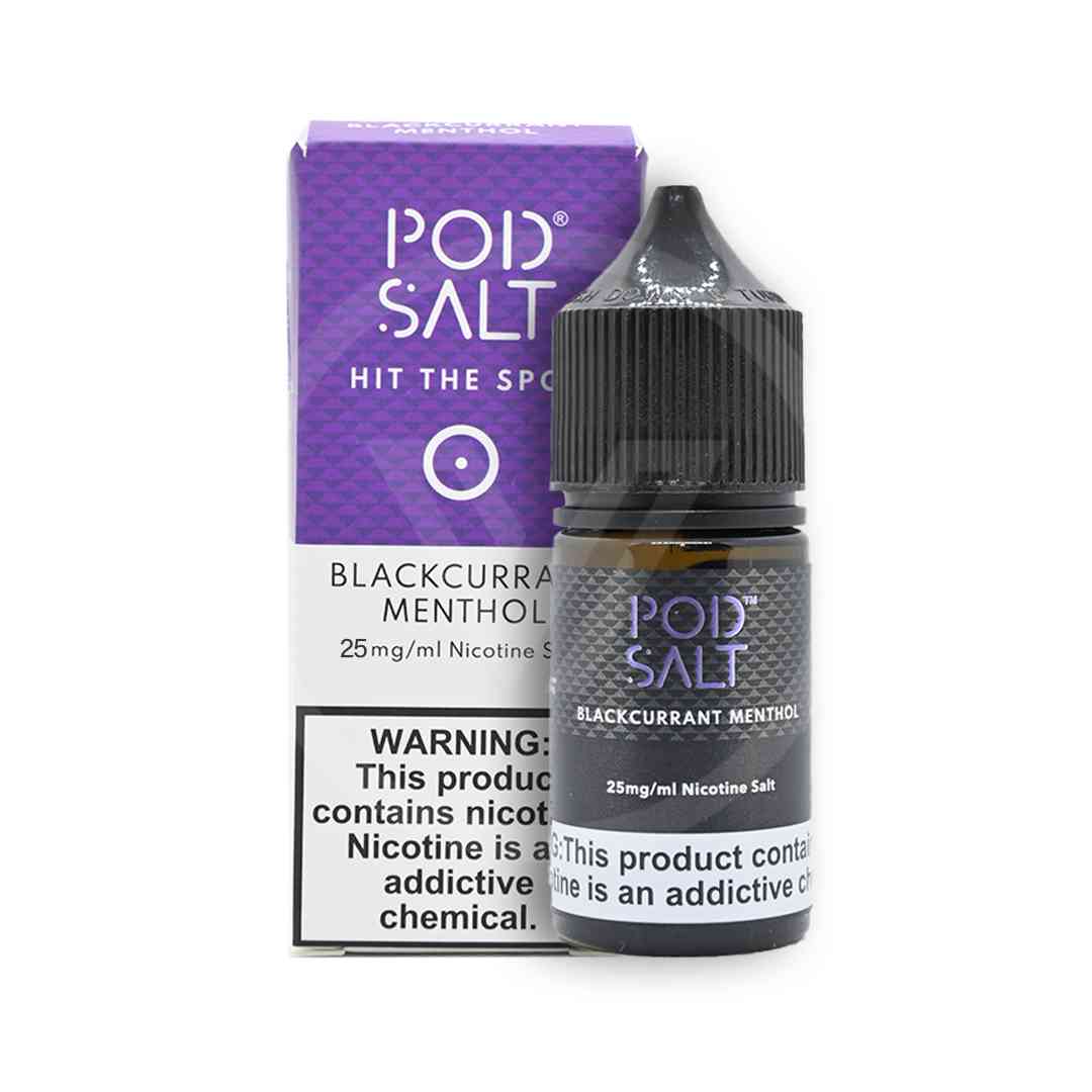 POD SALT BLACK CURRANT MENTHOL ICED 30 ML 25 MG