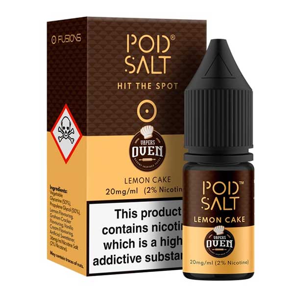 POD SALT LEMON CAKE 10 ML 20 MG