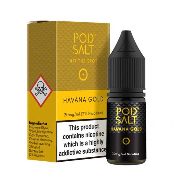 POD SALT HAVANA GOLD 10 ML 20 MG