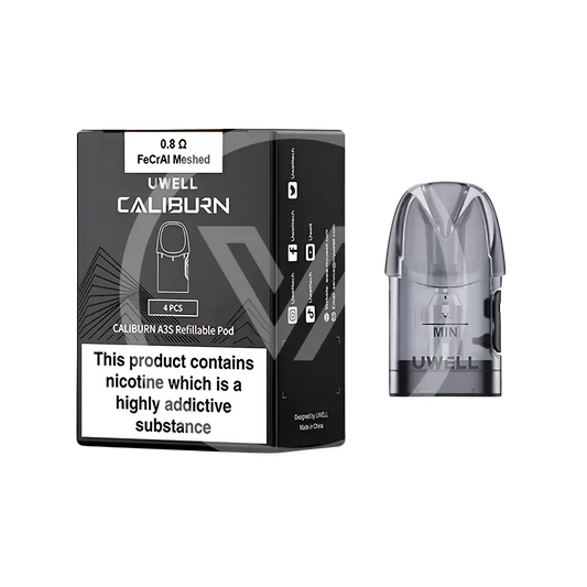 UWELL CALIBURN A3S REFILLABLE POD 1.0 OHM