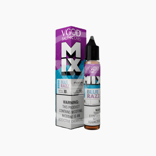 VGOD Mix Series Ice Blue Razz Salt Nic 30ml E-juice