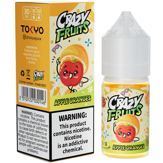 TOKYO CRAZY FRUITS APPLE ORANGE 35MG